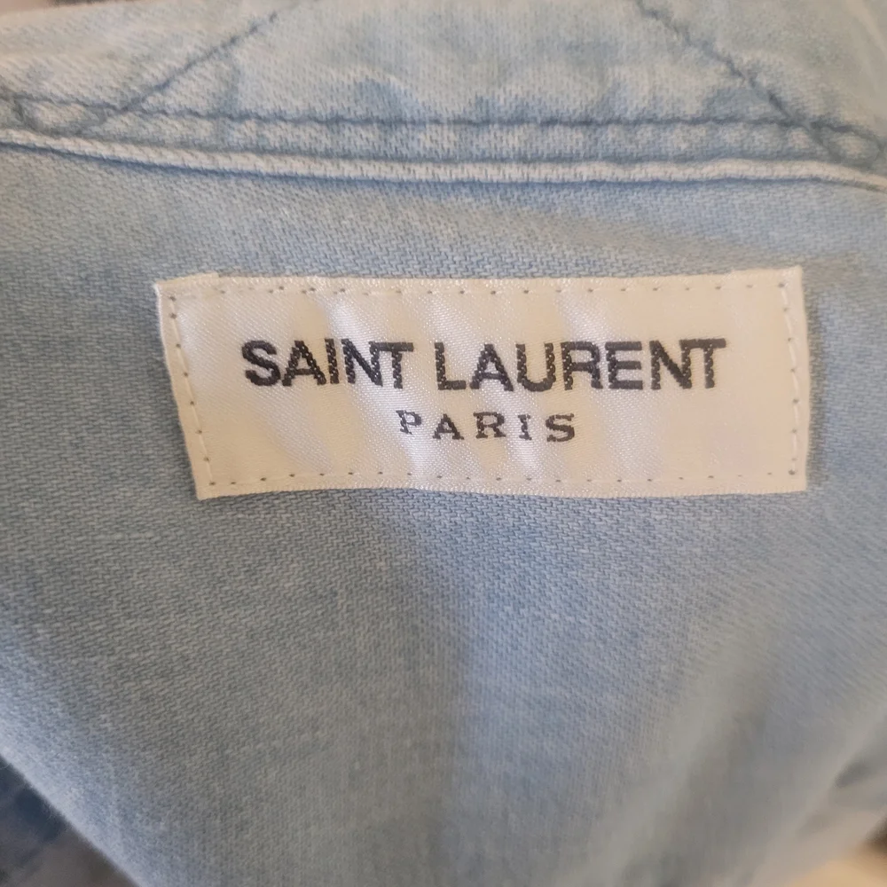 Saint Laurent 2017 Long Sleeve Denim Shirt - Picture 4 of 6